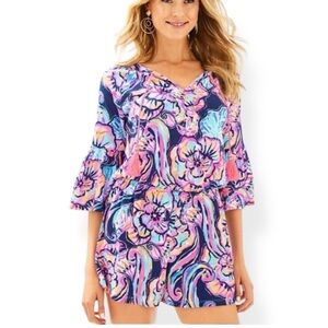 NWT Lilly Pulitzer Del Lago Romper